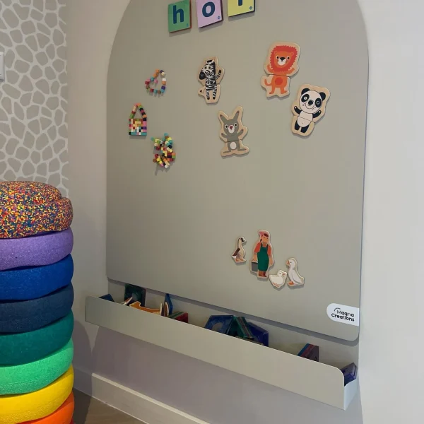 Magna Creations | Magneetbord Opbergschap L | Mushroom - Afbeelding 5