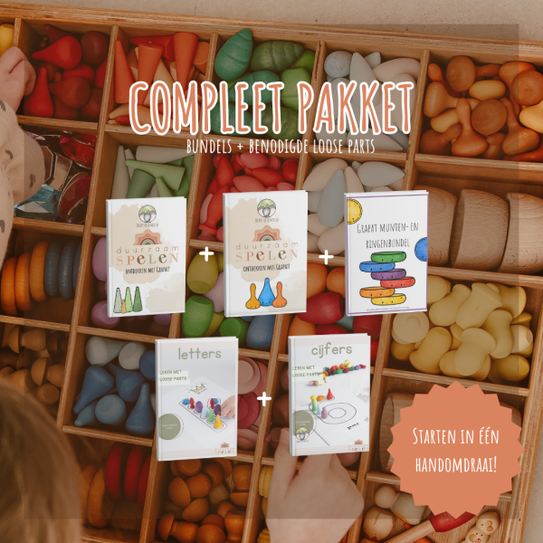 Compleet Loose Parts pakket inclusief digitale Grapat bundels