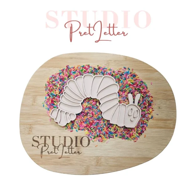 Studio Pretletter - PLA Vulvormen Bundel | Hongerige Rups | 7 Stuks - Afbeelding 4