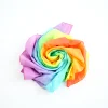 Laura's Play Cotton - Speeldoek | Pastel Regenboog | 145 cm x 145 cm