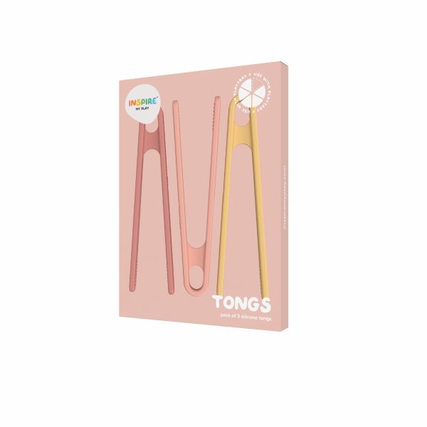 Inspire My Play - Pincetten | Koraal Geel | 3 Stuks - Afbeelding 3
