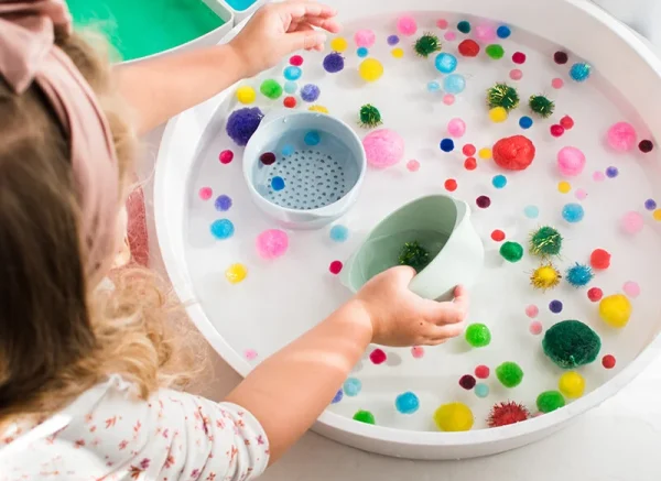 Inspire My Play - Nesting Bowls | Koraal Geel | 3 Stuks - Afbeelding 3