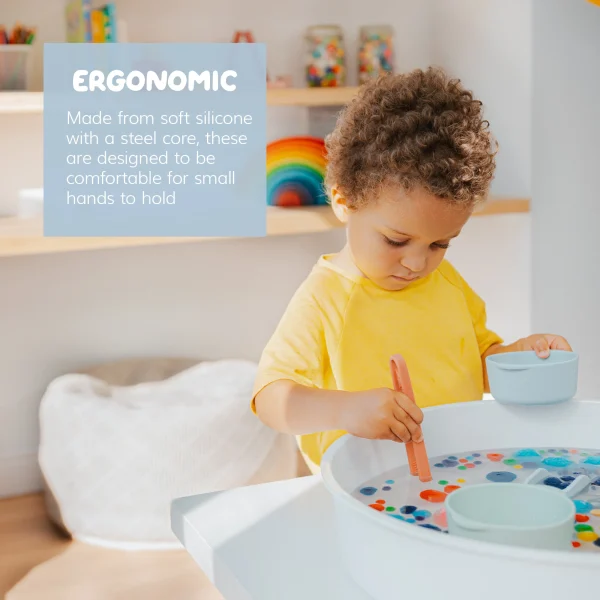 Inspire My Play - Pincetten | Blauw Groen | 3 Stuks - Afbeelding 5