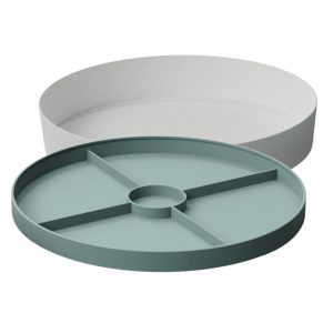 Jellystone - Play Tray met Deksel | Salie