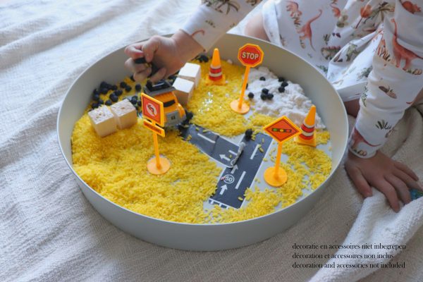 Jellystone - Play Tray met Deksel | Salie - Afbeelding 5
