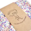 Laura's Play Cotton - Speeldoek | Confetti Rainbow Pastel | 90 cm x 90 cm - Afbeelding 4