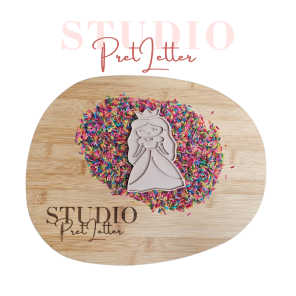 Studio Pretletter - PLA Vulvormen Bundel | Prinsessen | 4 Stuks - Afbeelding 3