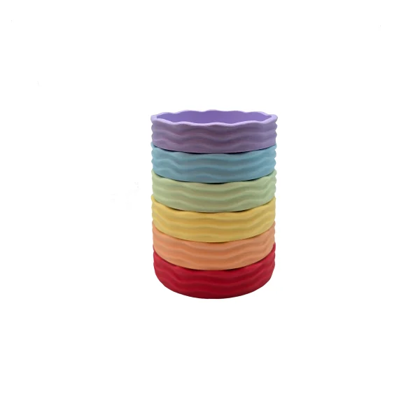 Grennn x Little Botanic Label - Waves Bakjes | Pastel