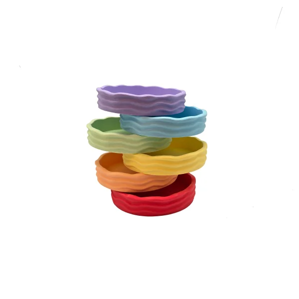 Grennn x Little Botanic Label - Waves Bakjes | Pastel - Afbeelding 2