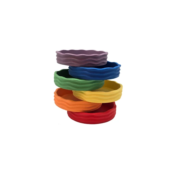 Grennn x Little Botanic Label – Waves Bakjes | Regenboog - Afbeelding 2