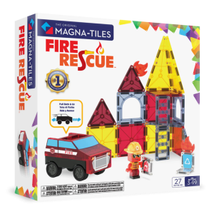 PRE-ORDER MAGNA-TILES - Fire Station Brandweerkazerne  | 27 Stuks