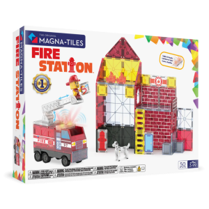 PRE-ORDER MAGNA-TILES - Fire Station Brandweerkazerne  | 50 Stuks