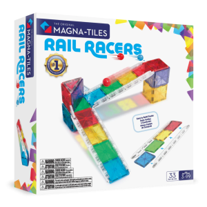 PRE-ORDER MAGNA-TILES - Rail Racers | 33 Stuks