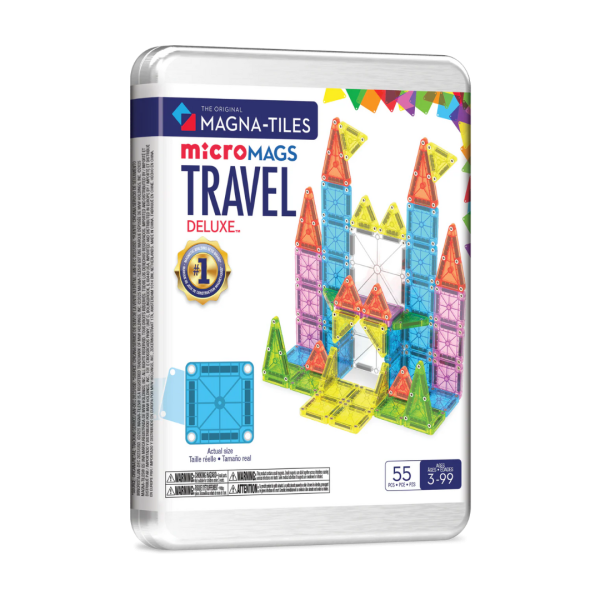 PRE-ORDER MAGNA-TILES - Travel Set Deluxe - 55 Stuks