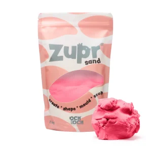 OchOch - Zupr Kinetisch Sand | Poppy Pink | 2 KG