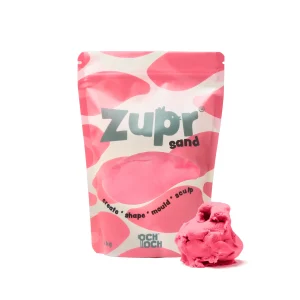 OchOch - Zupr Kinetisch Sand | Poppy Pink | 1 KG
