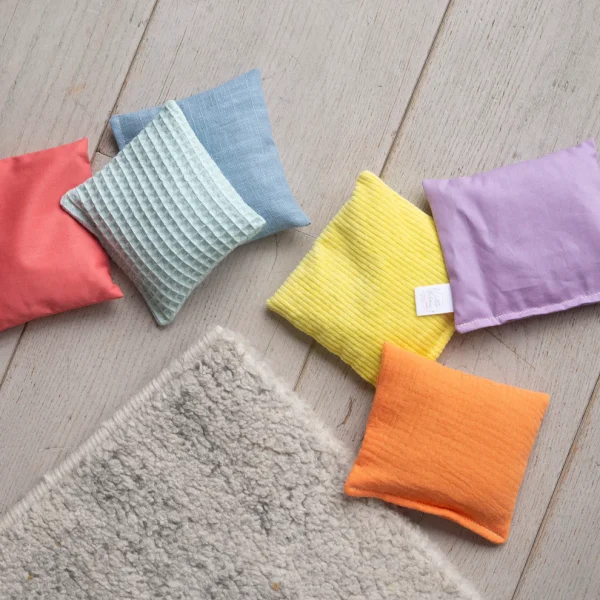 Little Botanic Label - Sensorische Pittenzakjes | Pastel + Waves | 7 Stuks - Afbeelding 3
