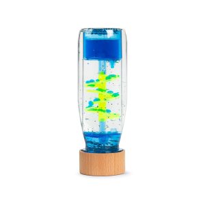 Petit Boum – Sensorische fles – Spiraal Blauw