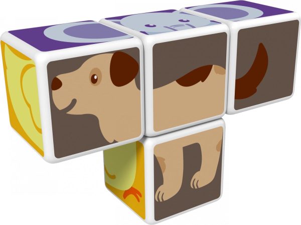 Geomag - Magicube Dierenvrienden + Kaarten | 7 Stuks - Afbeelding 7