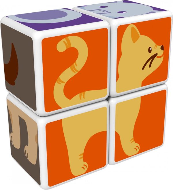 Geomag - Magicube Dierenvrienden + Kaarten | 7 Stuks - Afbeelding 4