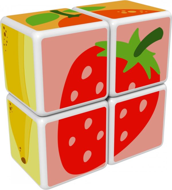 Geomag - Magicube Fruit + Kaarten | 7 Stuks - Afbeelding 4