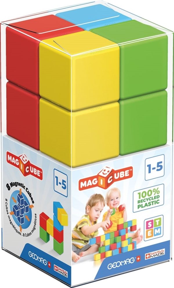 Geomag - Magicube Recycled Crystal | 8 Stuks
