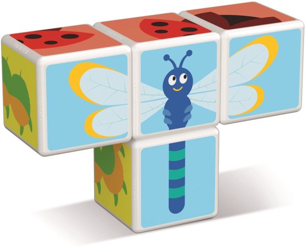Geomag - Magicube Insecten + Kaarten | 7 Stuks - Afbeelding 7