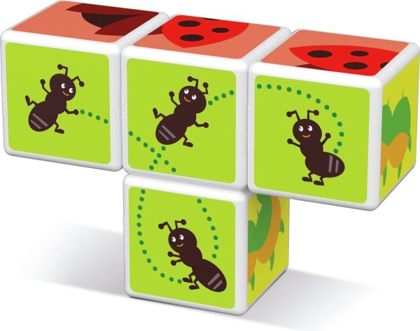 Geomag - Magicube Insecten + Kaarten | 7 Stuks - Afbeelding 6