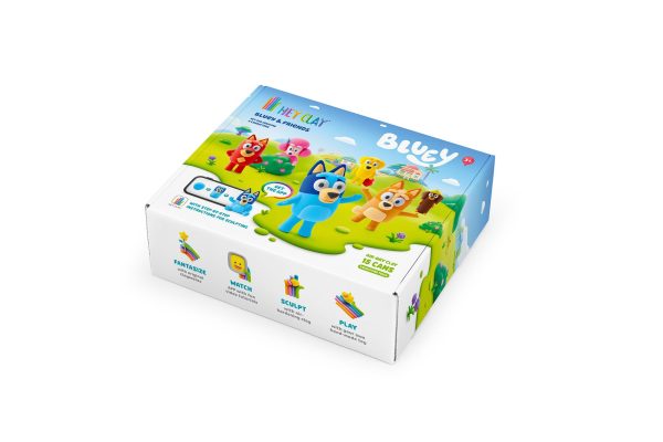 HeyClay - BLUEY & FRIENDS | 15 Potjes - Afbeelding 3