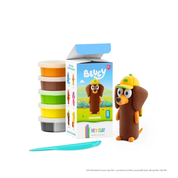 HeyClay - Bluey - Snickers | 5 Potjes - Afbeelding 3