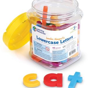 Learning Resources - Jumbo Lowercase Magnetic Letters | 40 Stuks