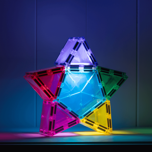 Connetix - Light Star Pack | 28 Stuks - Afbeelding 2