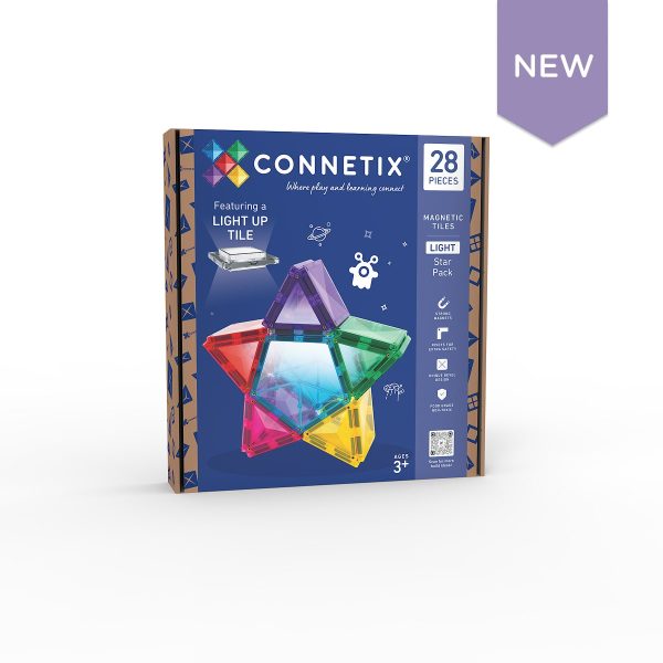 Connetix - Light Star Pack | 28 Stuks