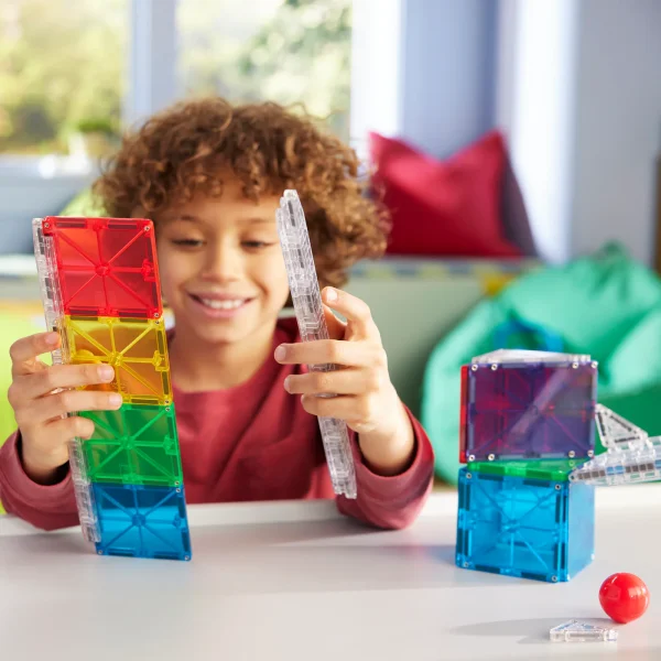 PRE-ORDER MAGNA-TILES - Rail Racers | 33 Stuks - Afbeelding 5