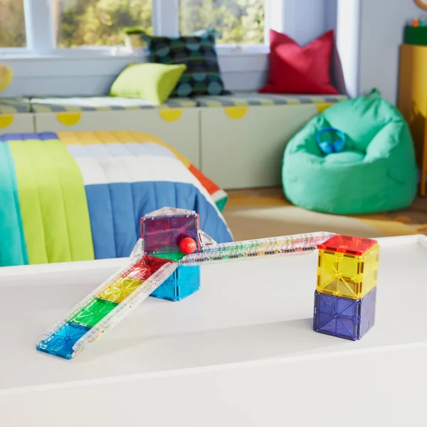 PRE-ORDER MAGNA-TILES - Rail Racers | 33 Stuks - Afbeelding 7