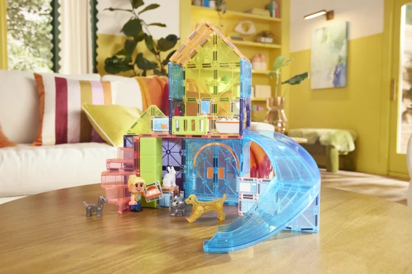 PRE-ORDER MAGNA-TILES - Pet Playhouse | 50 Stuks - Afbeelding 4