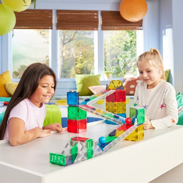 PRE-ORDER MAGNA-TILES - Rail Racers Deluxe | 90 stuks - Afbeelding 7