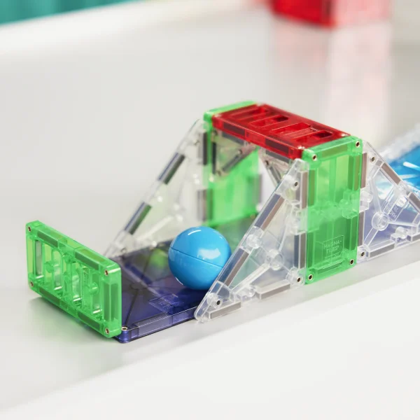PRE-ORDER MAGNA-TILES - Rail Racers Deluxe | 90 stuks - Afbeelding 8