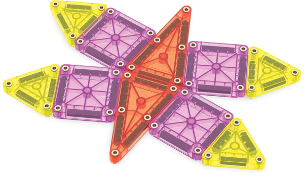 PRE-ORDER MAGNA-TILES - Travel Set Deluxe - 55 Stuks - Afbeelding 5