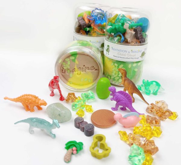 Invitation To Imagine - Play Pot | Dinosaur - Afbeelding 4