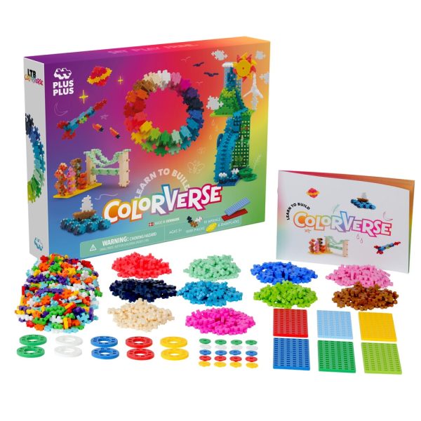 Plus Plus - Learn To Build Colorverse Superset | 1000 Stuks - Afbeelding 4
