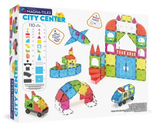 MAGNA-TILES - City Center | 110 Stuks - Afbeelding 7