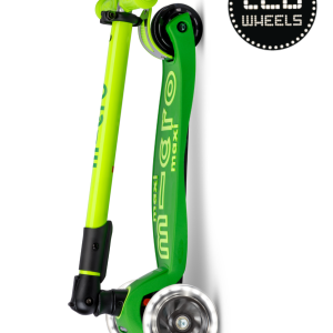 Micro Step - Maxi | Deluxe LED Inklapbaar | NEON | Geel Groen